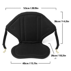 inbesk rear zippered pocket open to store small items securely while paddling