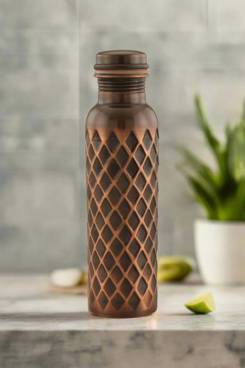 IND MADE bottle on yoga mat showing suitability for fitness and hydration