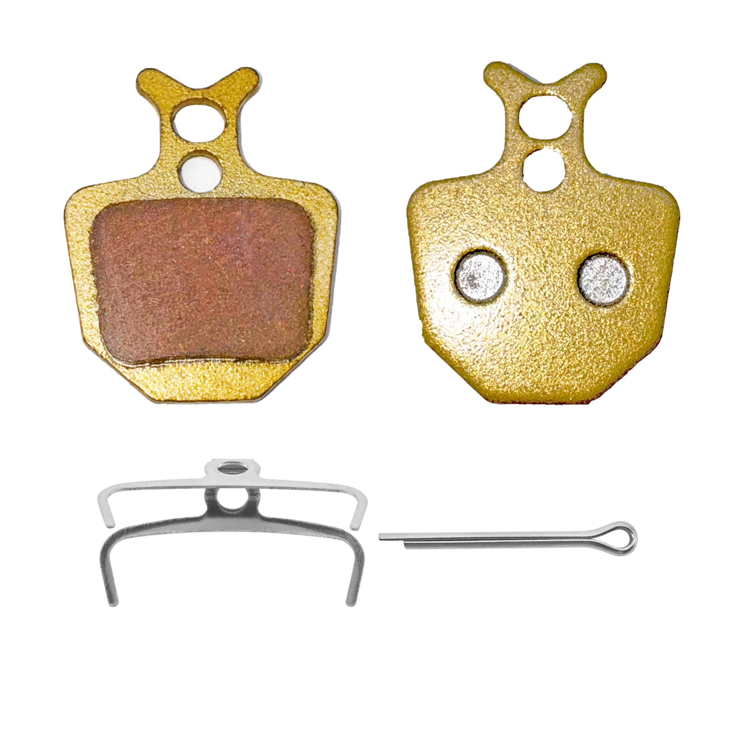 Inkesky close-up of metal compound and steel back plate showing durability benefit