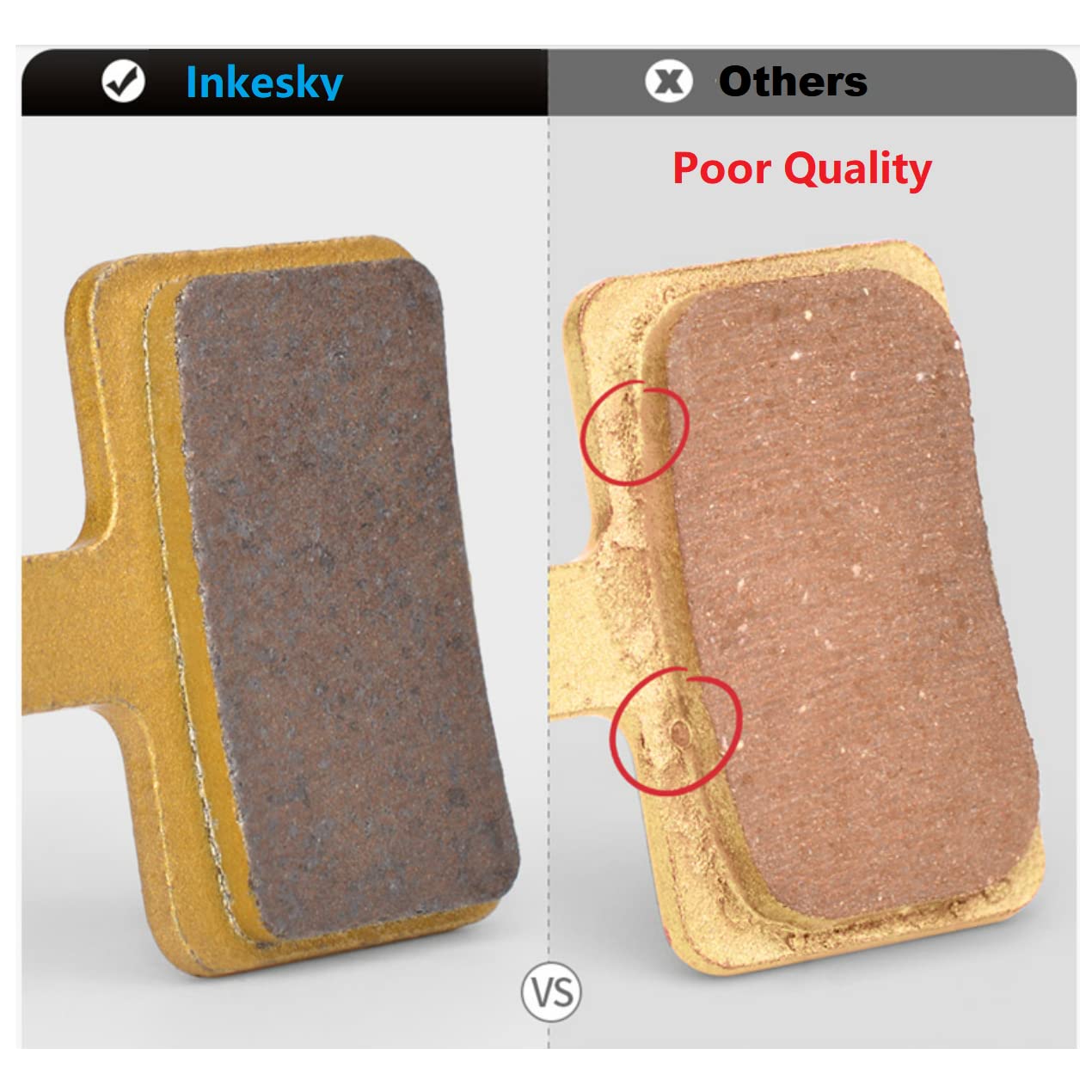 Inkesky pad next to coin for scale showing compact fit and easy swap