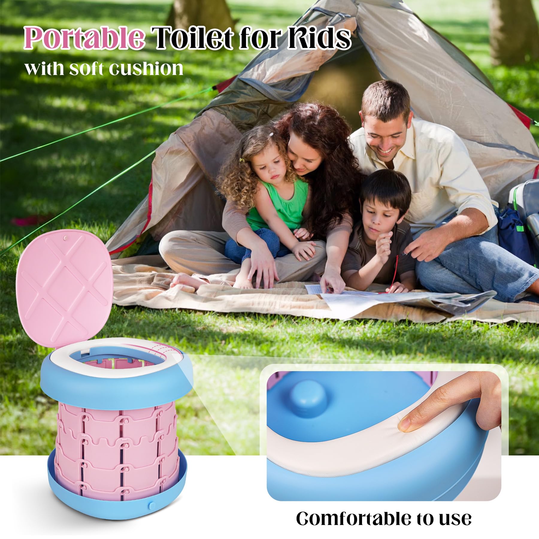 Inmorven soft PU cushion closeup, comfortable padded seating