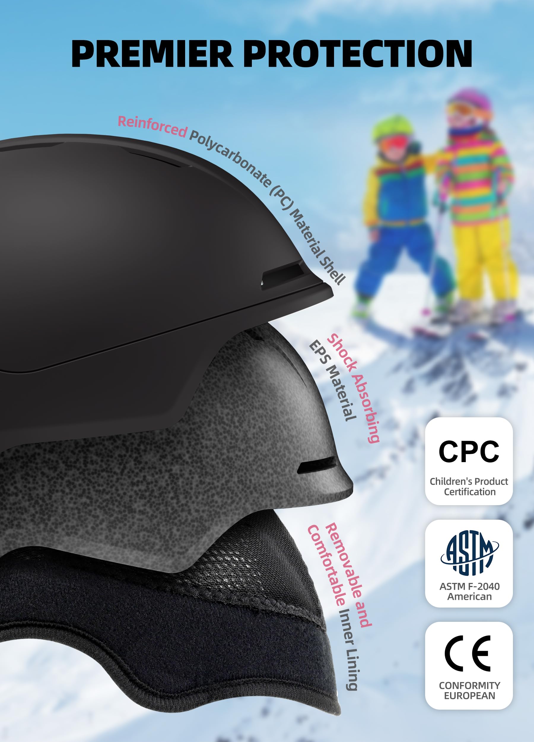 InnerKing close-up of PC shell texture highlighting durable protection