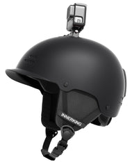 InnerKing helmet front view showing sleek design and secure fit benefits