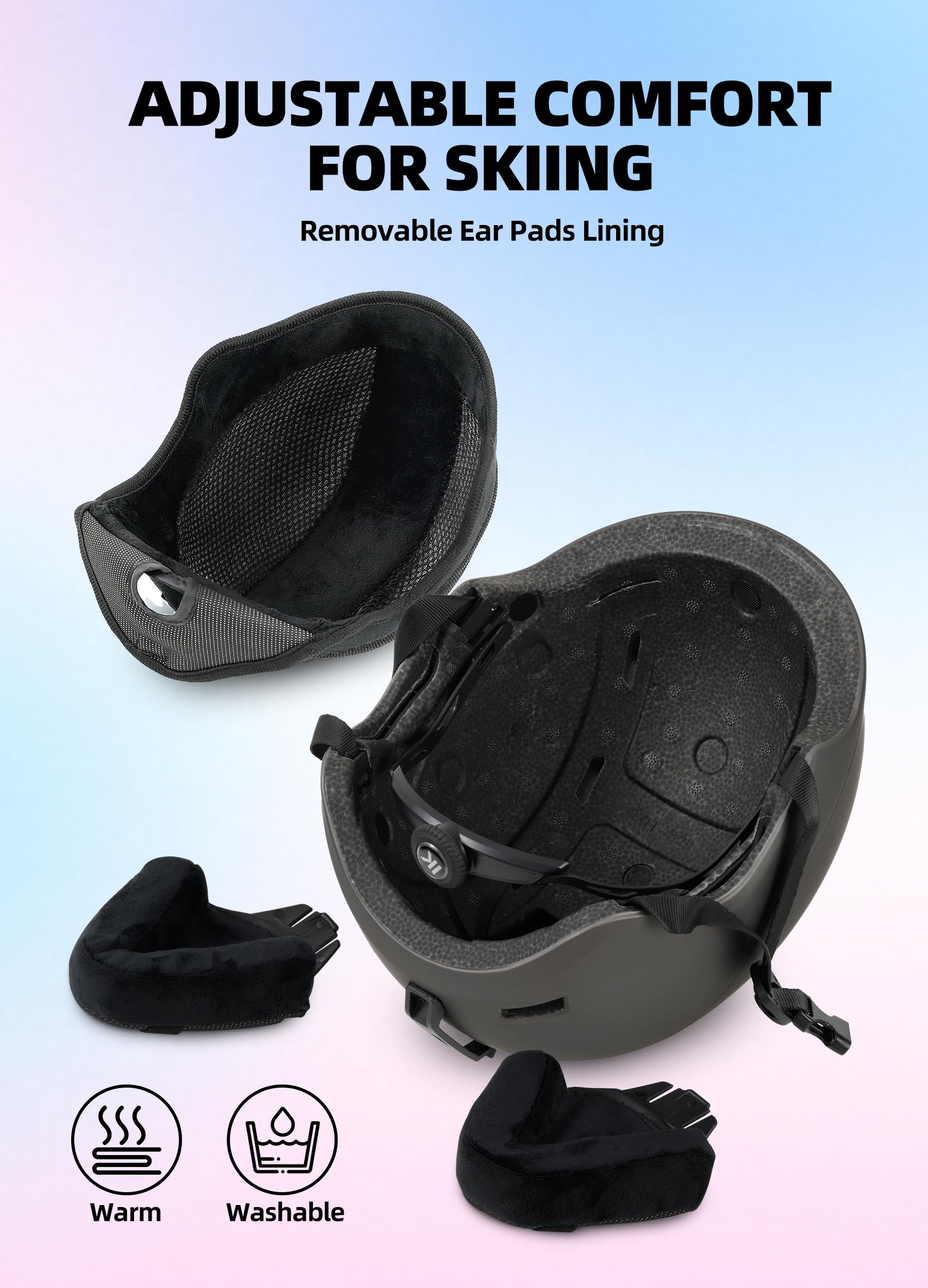 InnerKing goggles demonstrating OTG fit over glasses for optical comfort