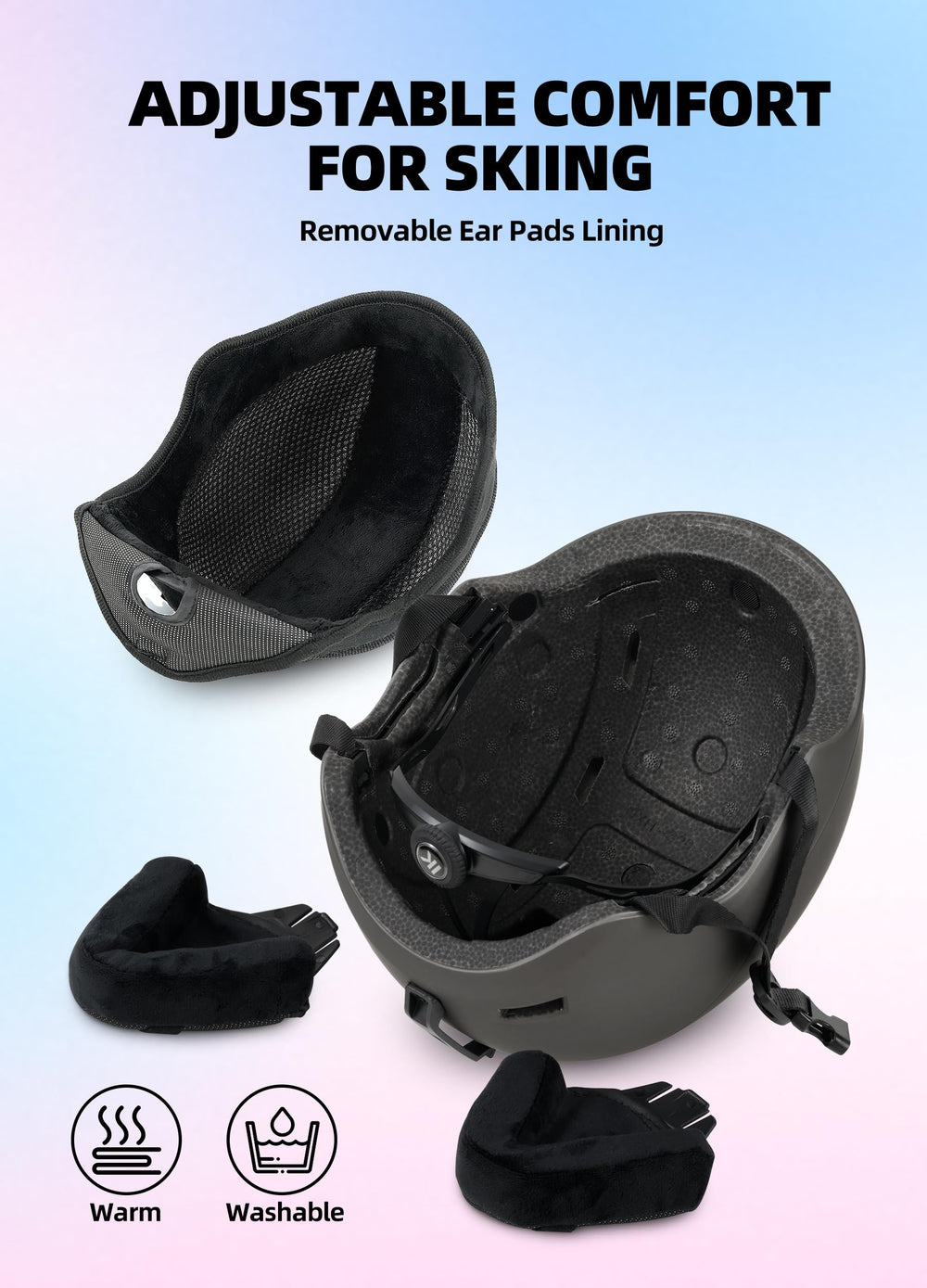 InnerKing goggles demonstrating OTG fit over glasses for optical comfort