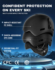 InnerKing helmet rear dial close-up for 360° adjustable fit benefit