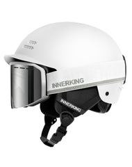 InnerKing helmet front view showing ABS shell protection and stylish design