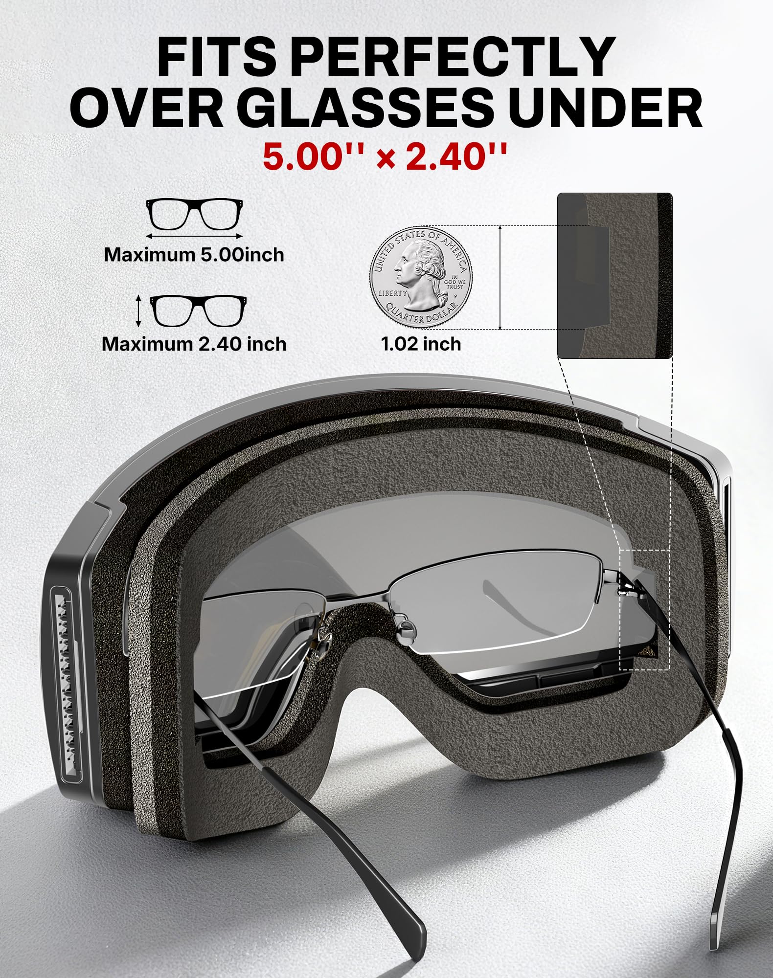 Innerking packaged night lens included for low-light visibility benefit