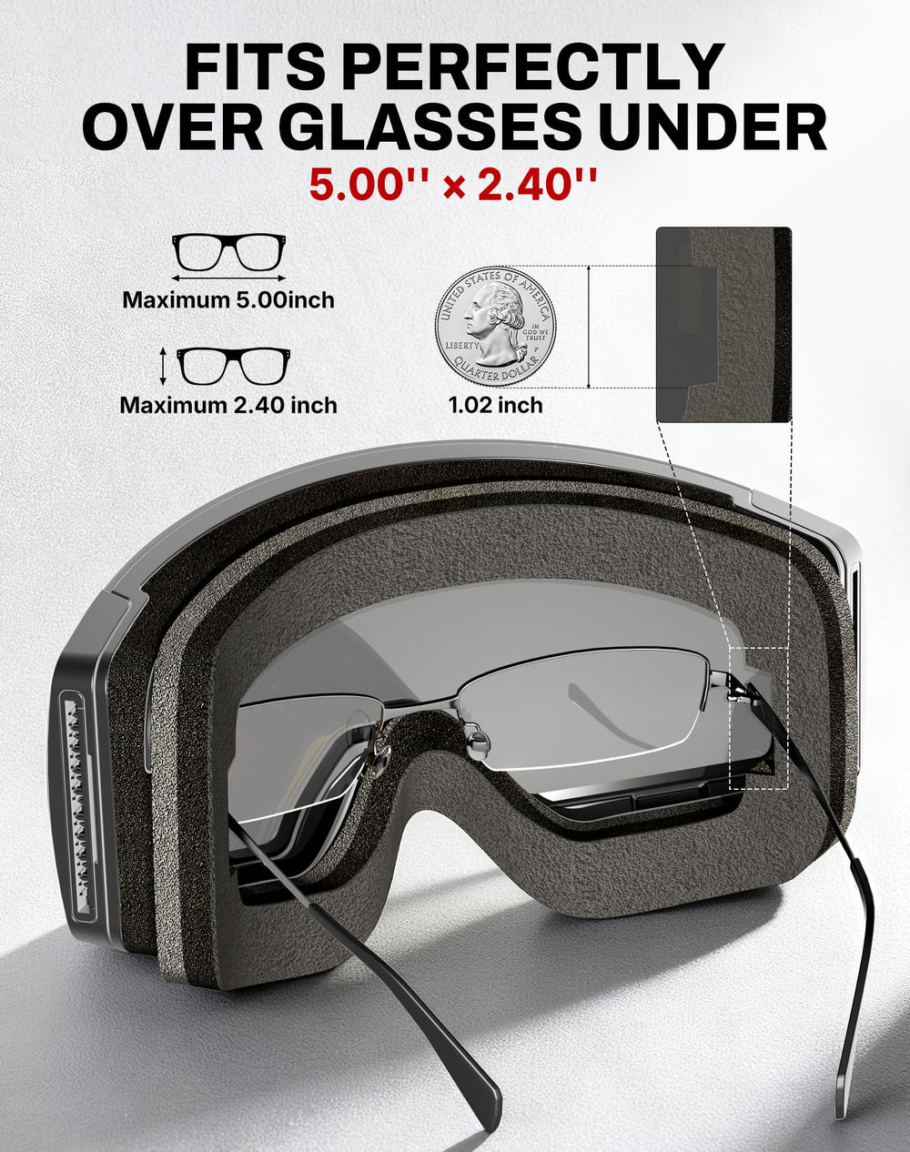Innerking packaged night lens included for low-light visibility benefit