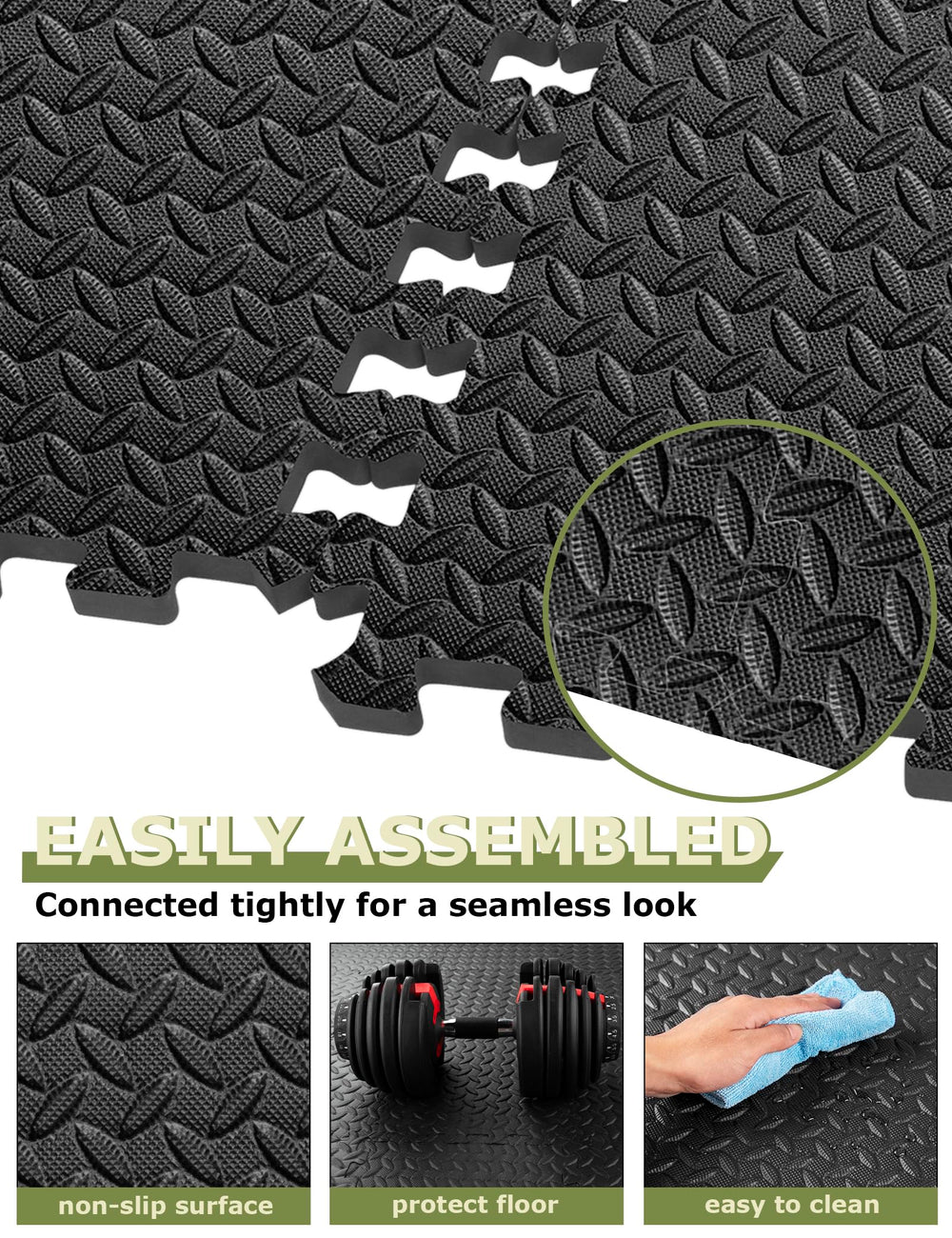 innhom edge detail showing border connection for a finished, safe perimeter