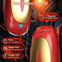 Innopower close-up of heating surface showing dual-sided fast heat delivery