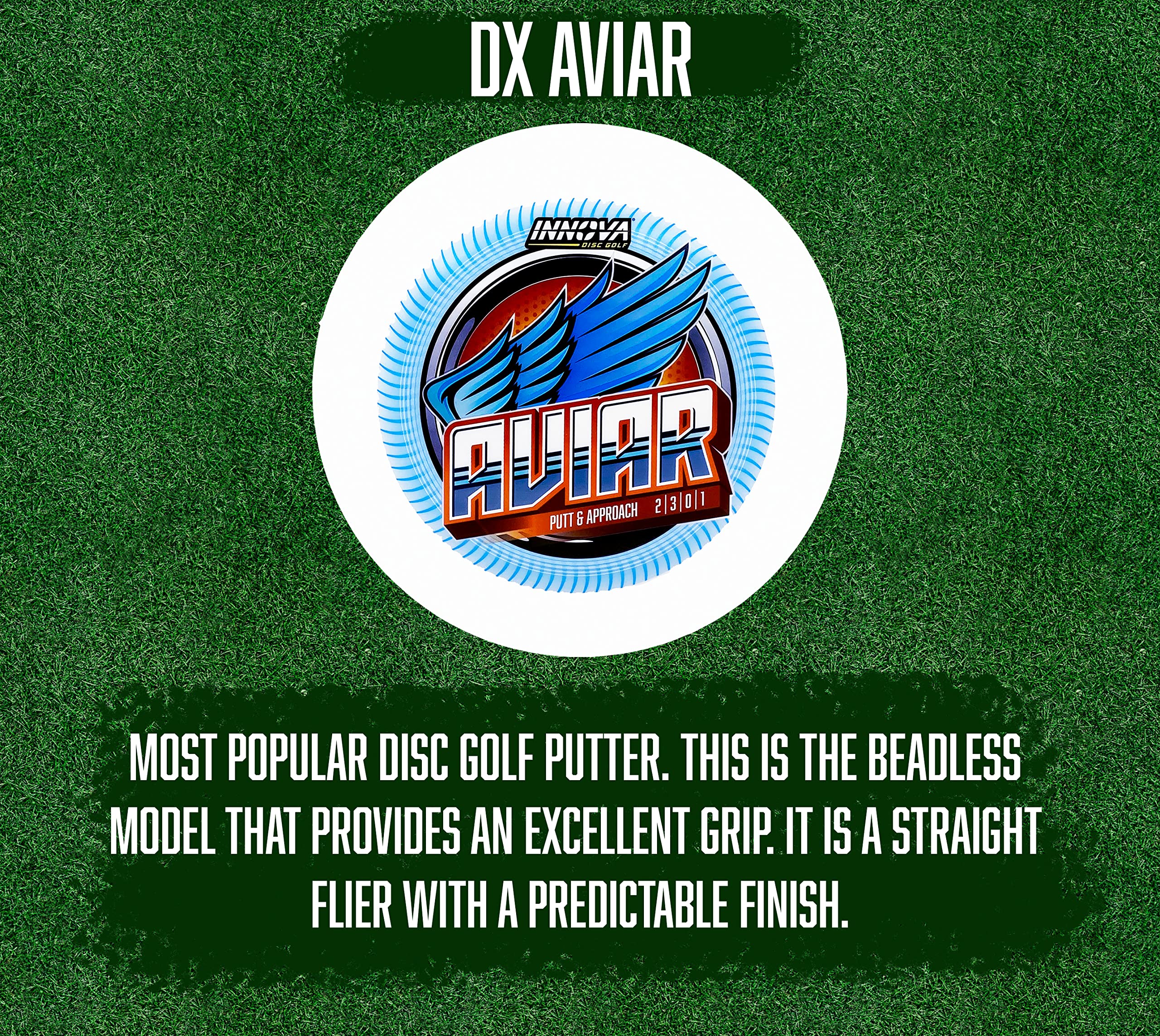 Innova mini marker beside putter illustrating putting practice benefit