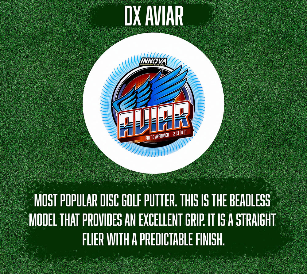 Innova mini marker beside putter illustrating putting practice benefit