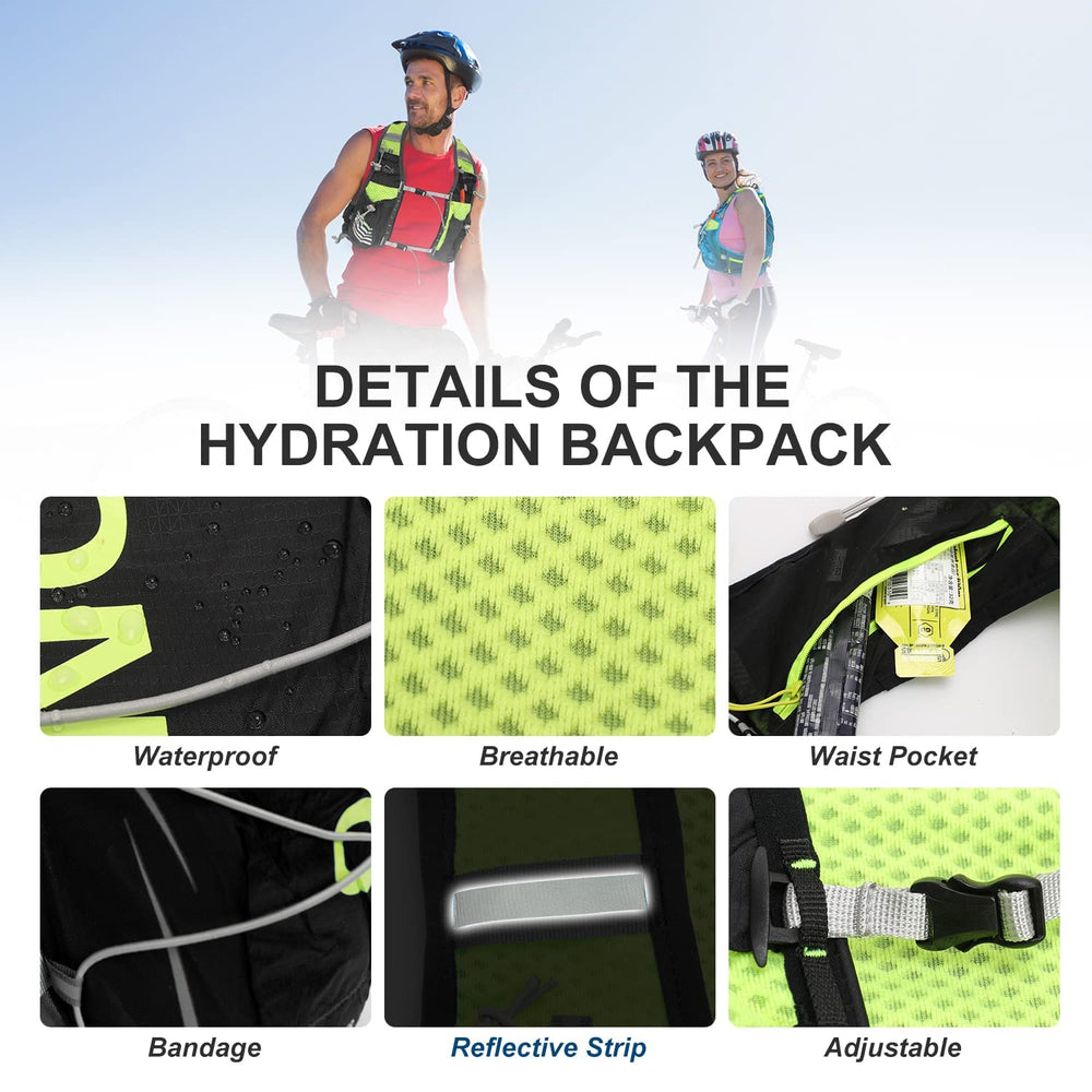 INOXTO runner wearing vest on trail illustrating low-bounce stability
