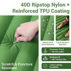 INVOKER 40D nylon and TPU coating detail for durable moisture resistance