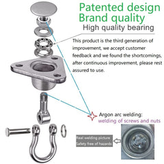 IOH close-up of sealed bearing detail highlighting quiet maintenance-free rotation