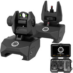 IOIM Aim front sight front view showing clear sight picture benefit