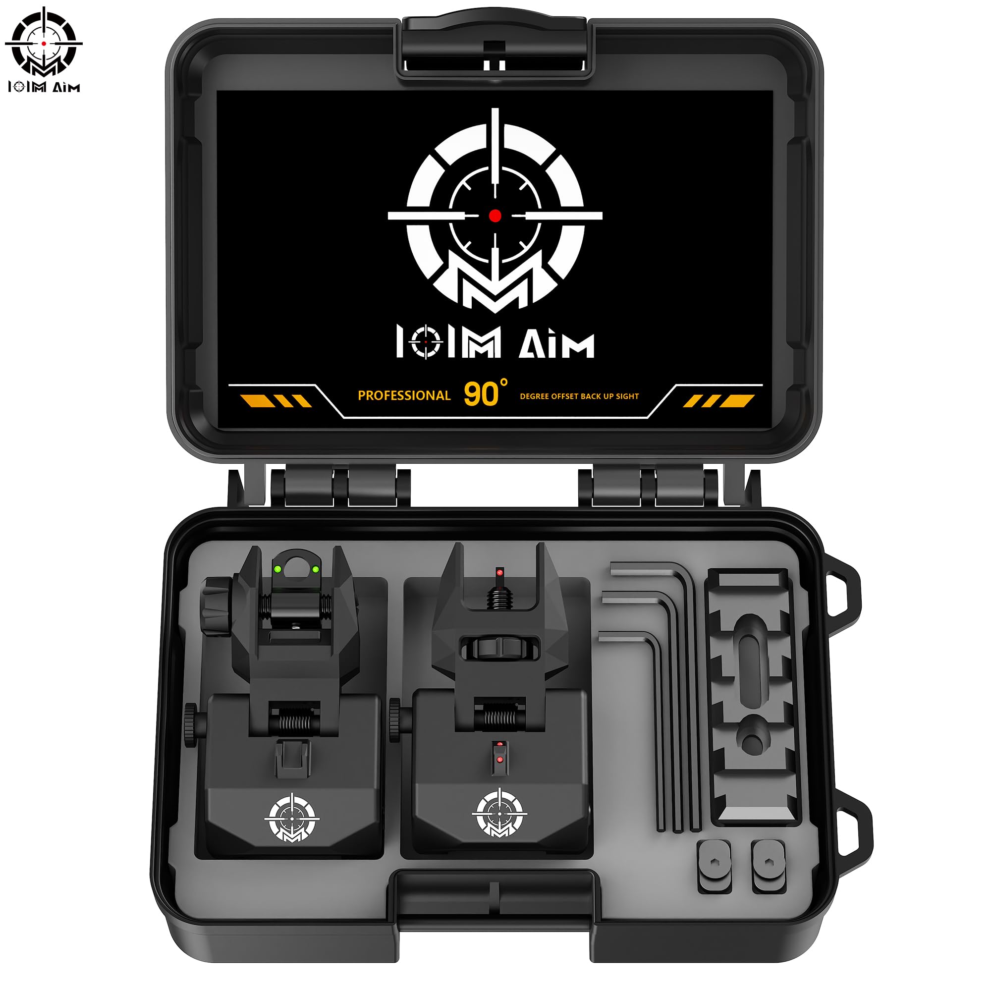 IOIM Aim kit in plastic storage box showing organized transport benefit