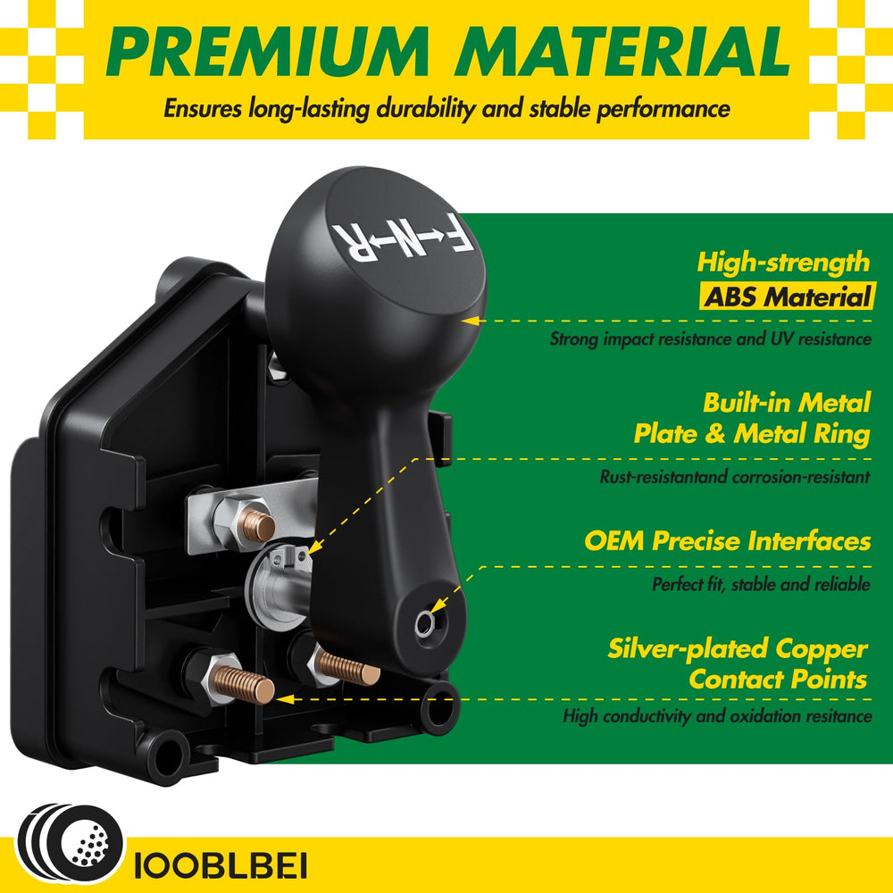 IOOBLBEI installed in Club Car dash for restored gear control