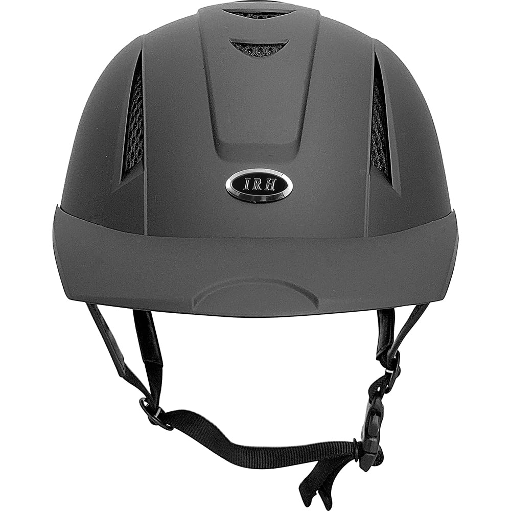 IRH Equi-Pro II removable breakaway visor displayed for easy storage convenience