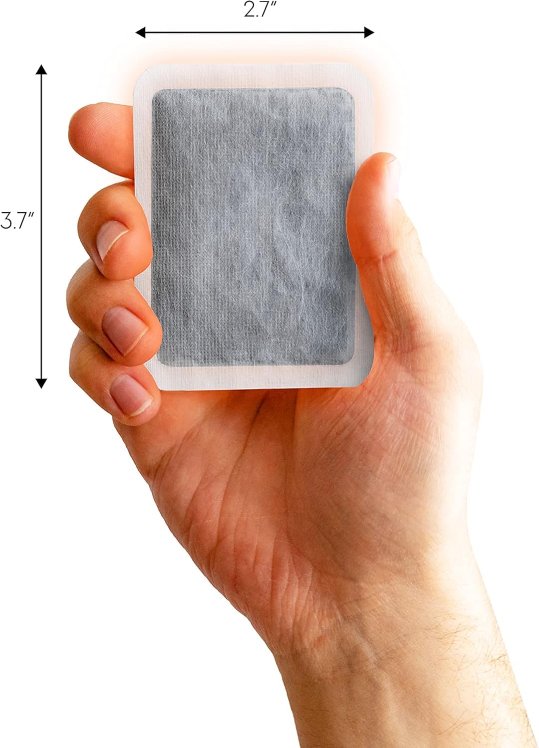 IRIS USA close-up of a single sealed pouch showing easy-open convenience