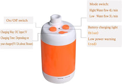 Iron Hammer pump close-up with buttons and indicators for clear operation