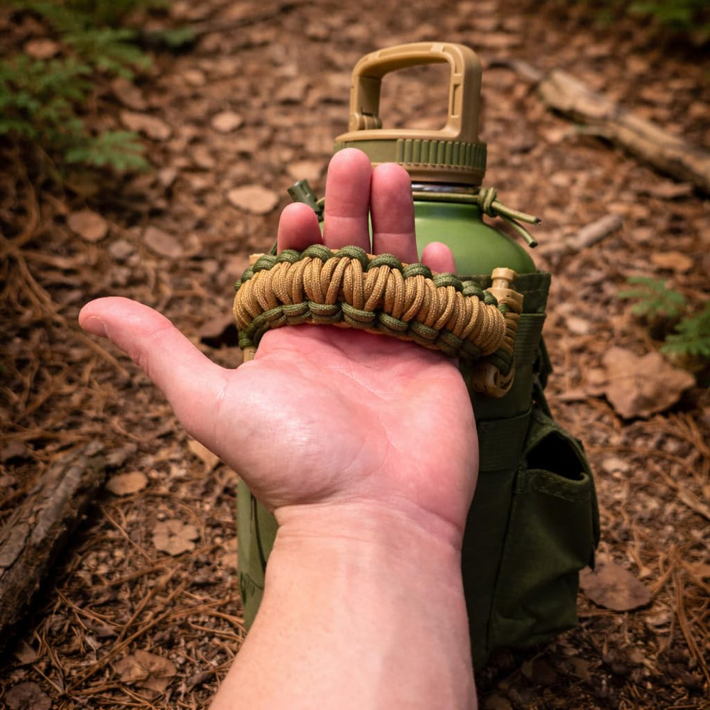 Iron Infidel kit in use on a hike showing easy access and comfort