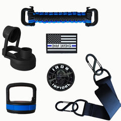 Iron Infidel wide-mouth chug cap shown for fast hydration