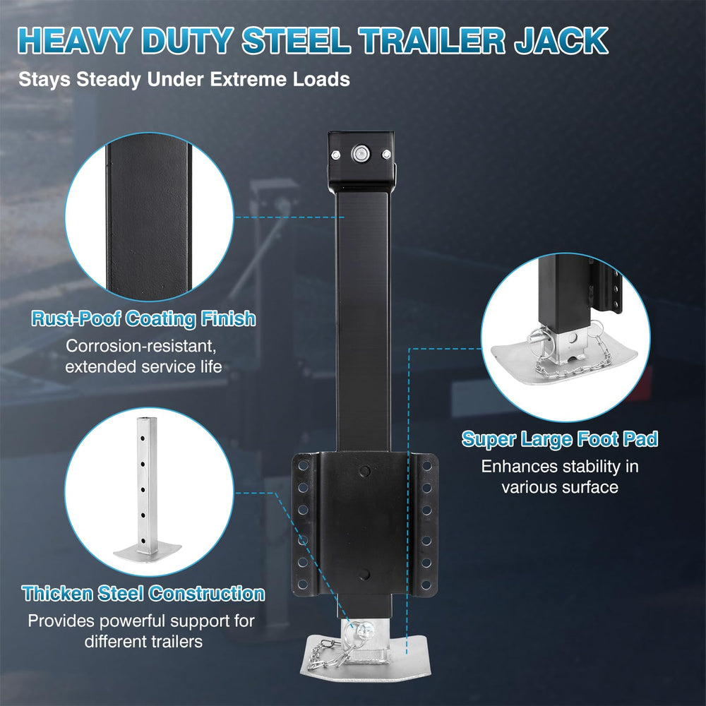 IRONWALLS bolt pattern and hardware for simple bolt-on installation