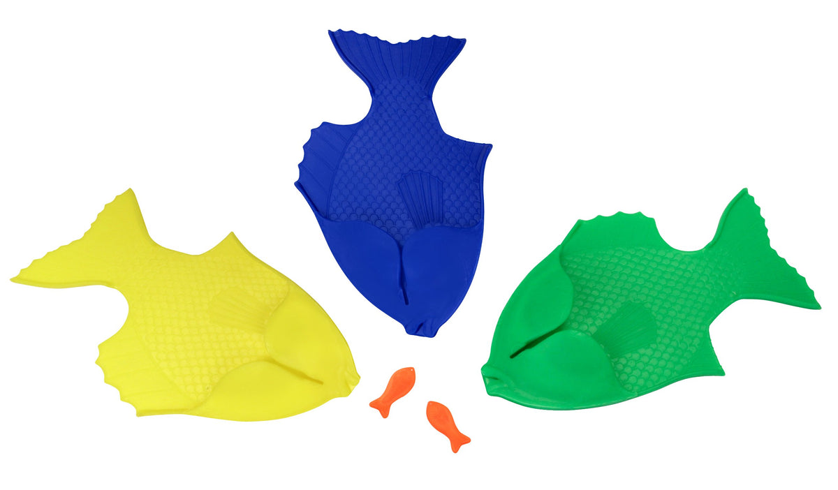 Ironwood Pacific starter set packaging showing included fish and plugs for fun practice