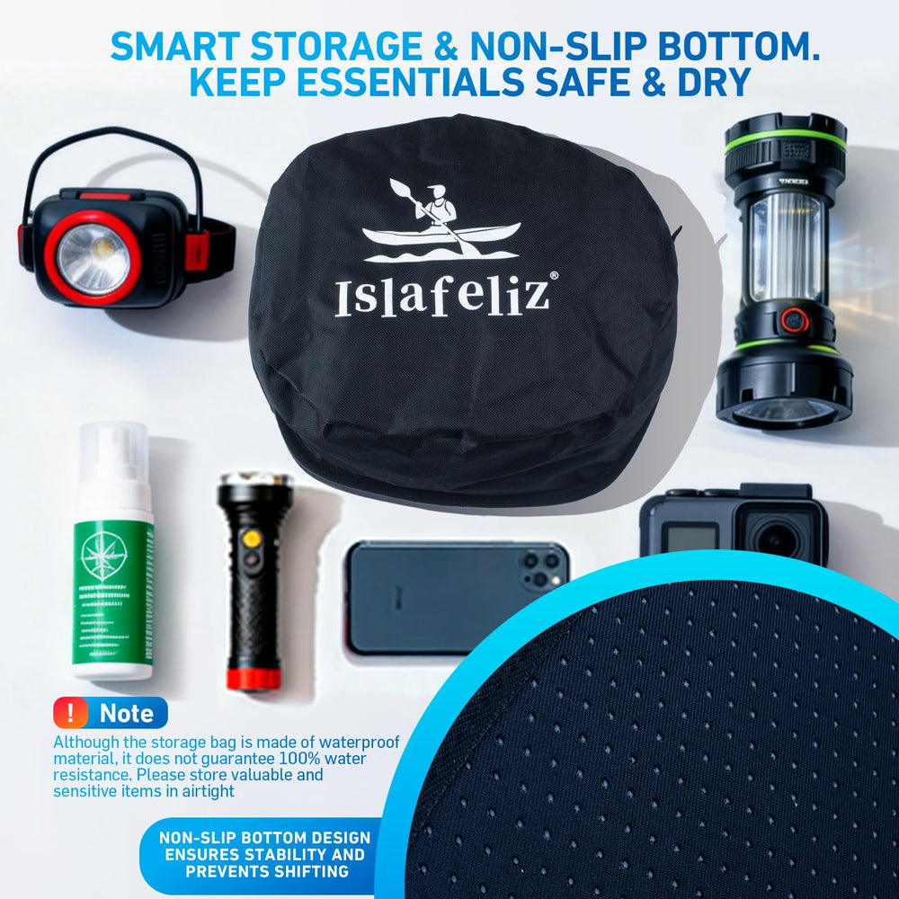 Islafeliz waterproof pouch image protecting essentials while paddling