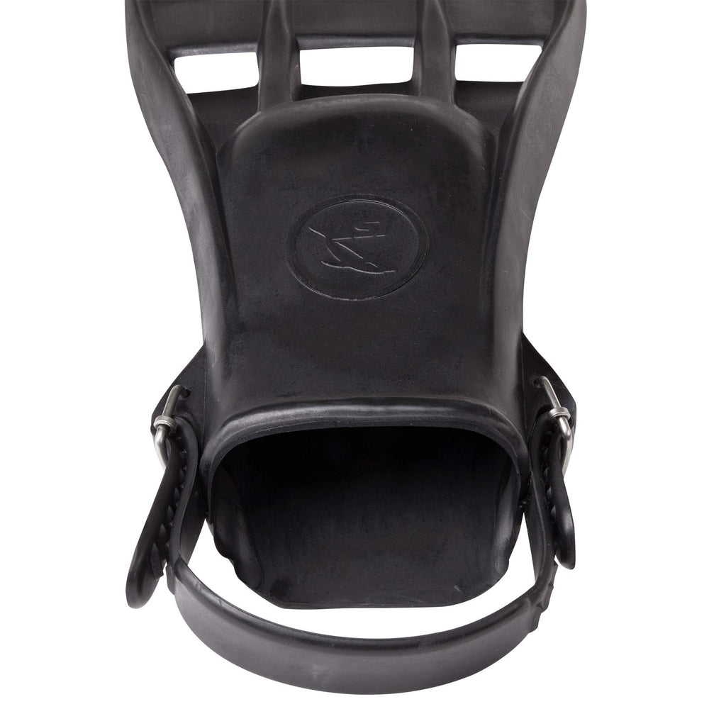 IST open-heel foot pocket with bootie compatibility for comfortable fit