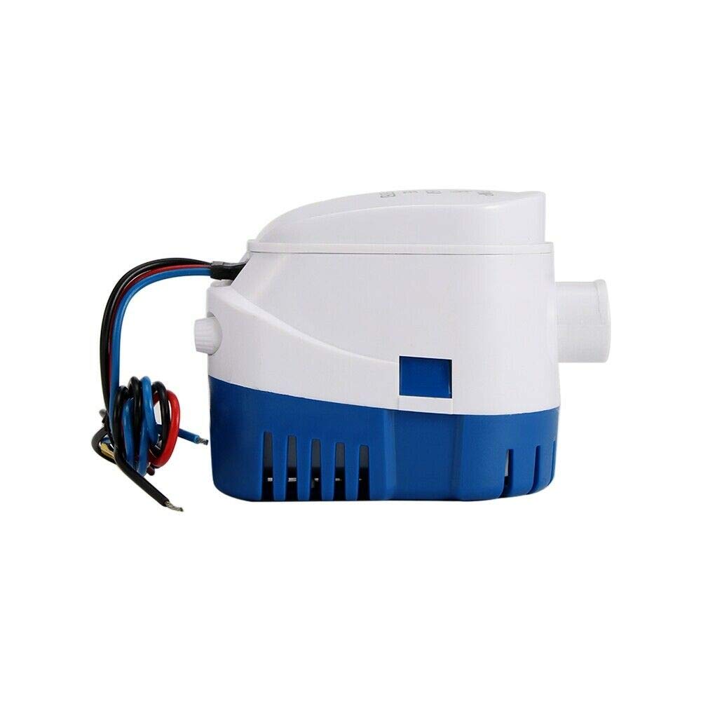 ISURE MARINE pump installed in a bilge demonstrating real-world use and water removal