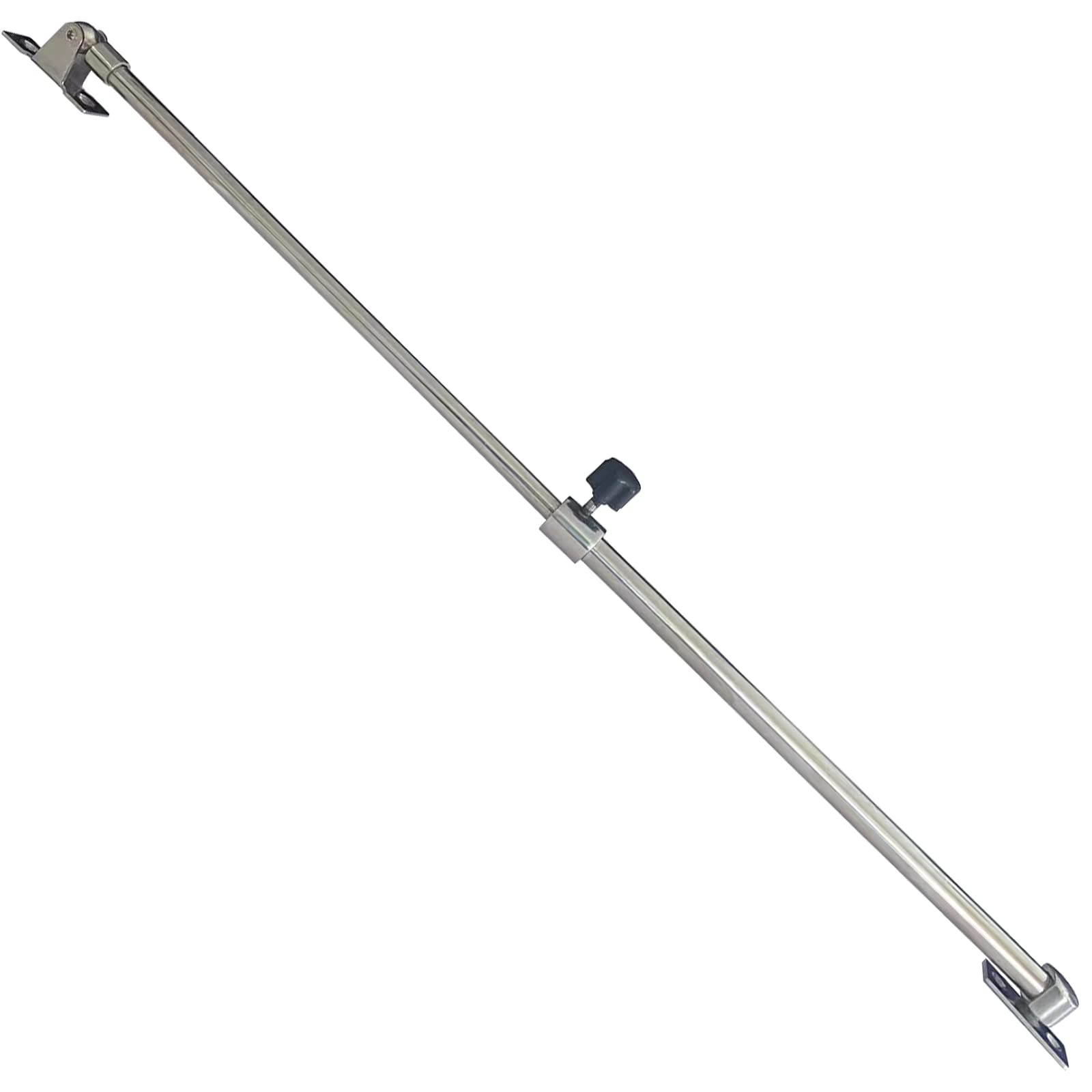 ISURE MARINE side profile installed on RV hatch showing space-saving compact fit