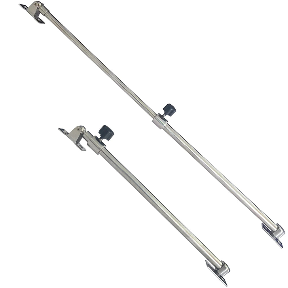 ISURE MARINE stop mechanism close-up showing safety prevention of arm separation