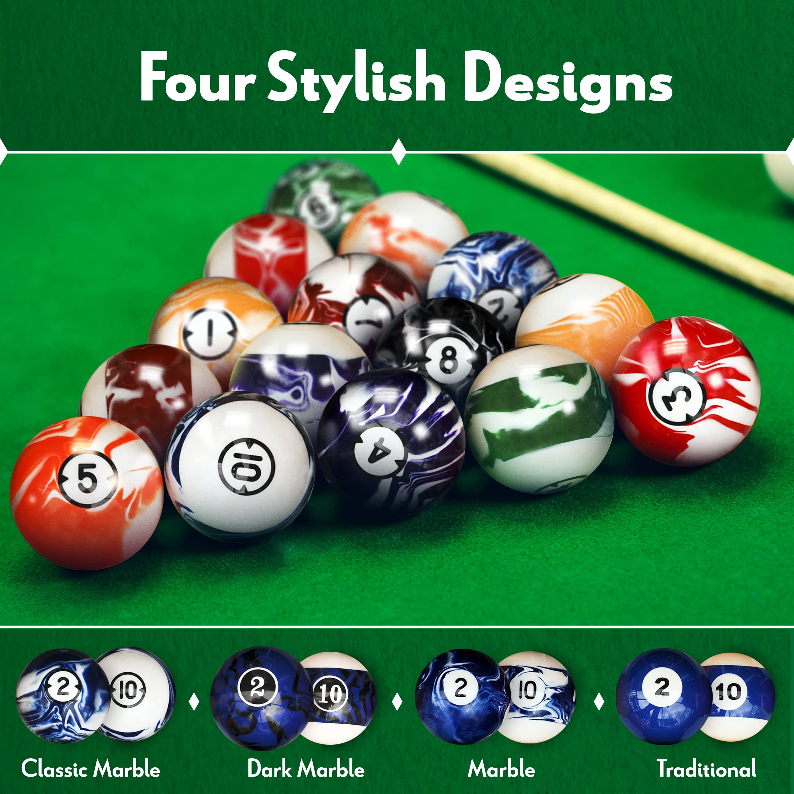 ISZY Billiards ball in hand during play showing grip and precise control