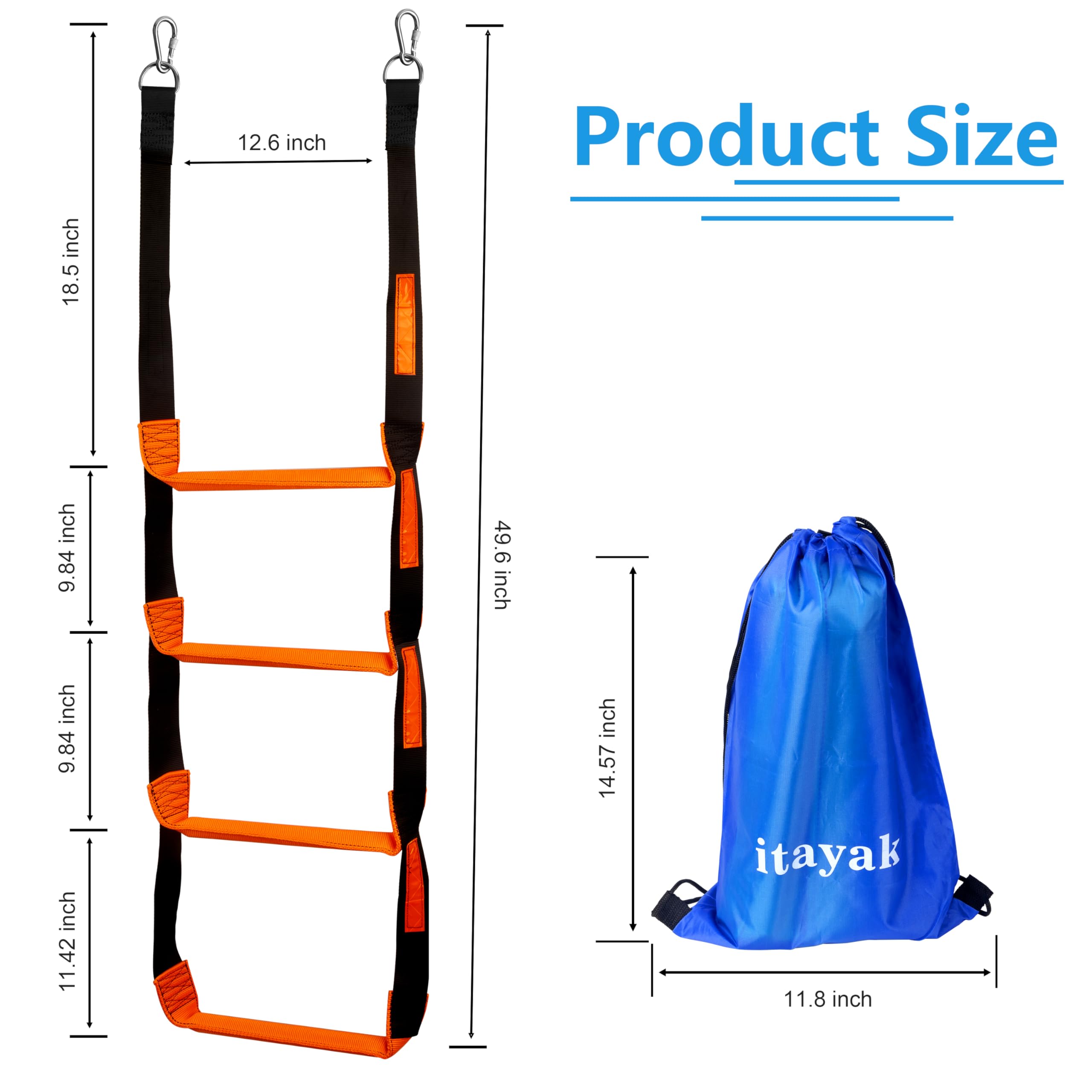 itayak close-up of textured step surface providing secure wet-foot traction