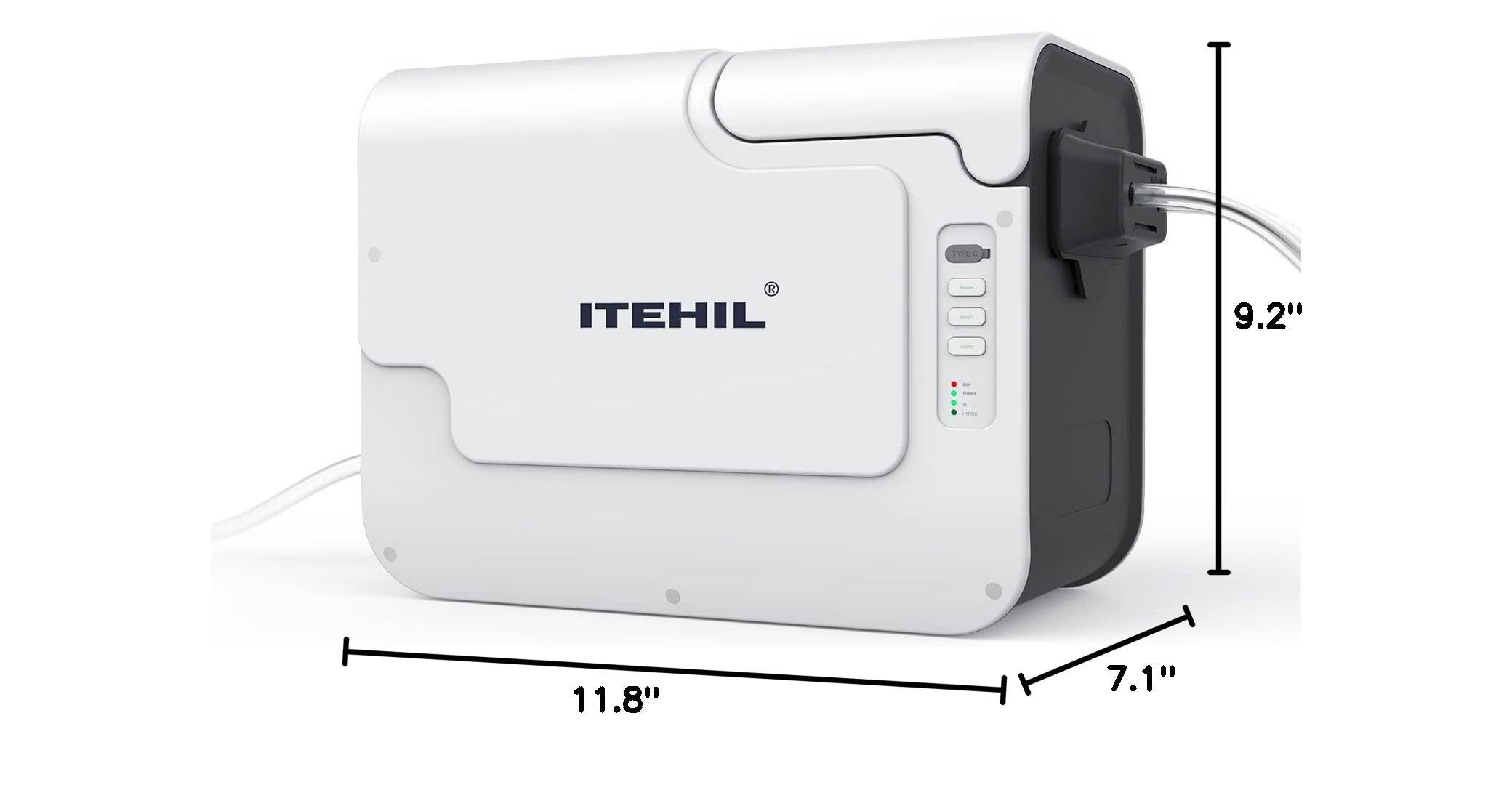 ITEHIL accessories and replacement cartridges showing easy maintenance and swaps