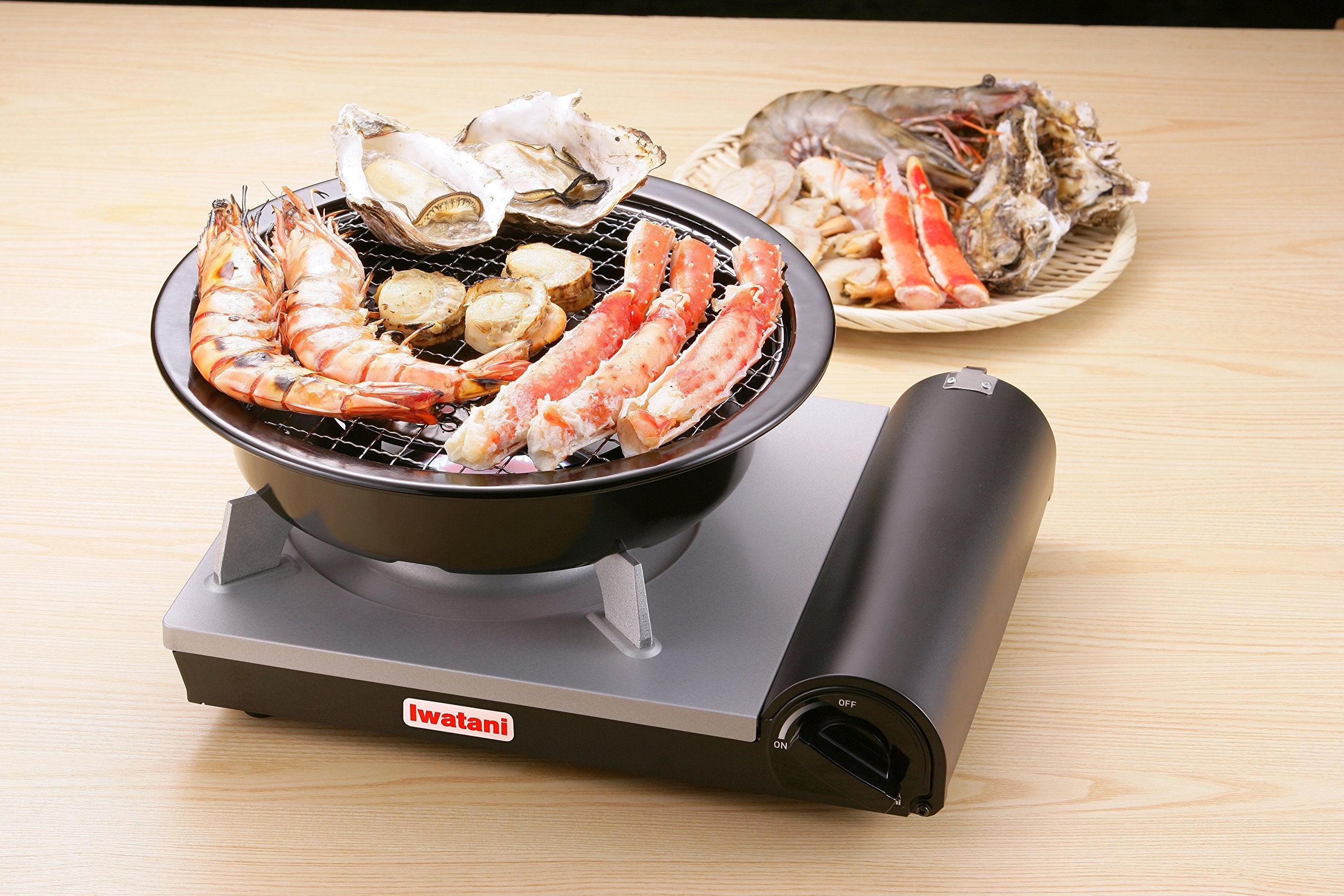 Iwatani packaged with carry case photo showing convenient storage and travel-ready design