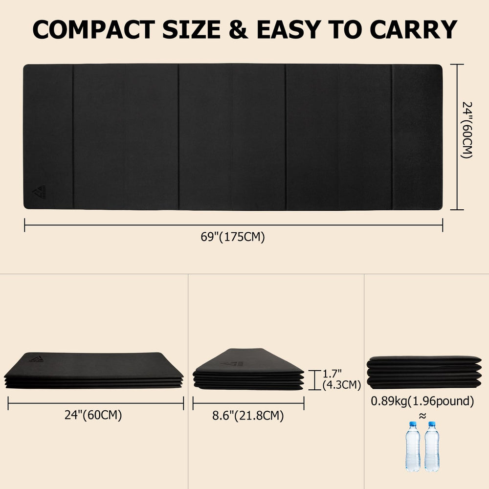 IwIeIaIrI mat on grass during outdoor workout illustrating travel-ready convenience and durability