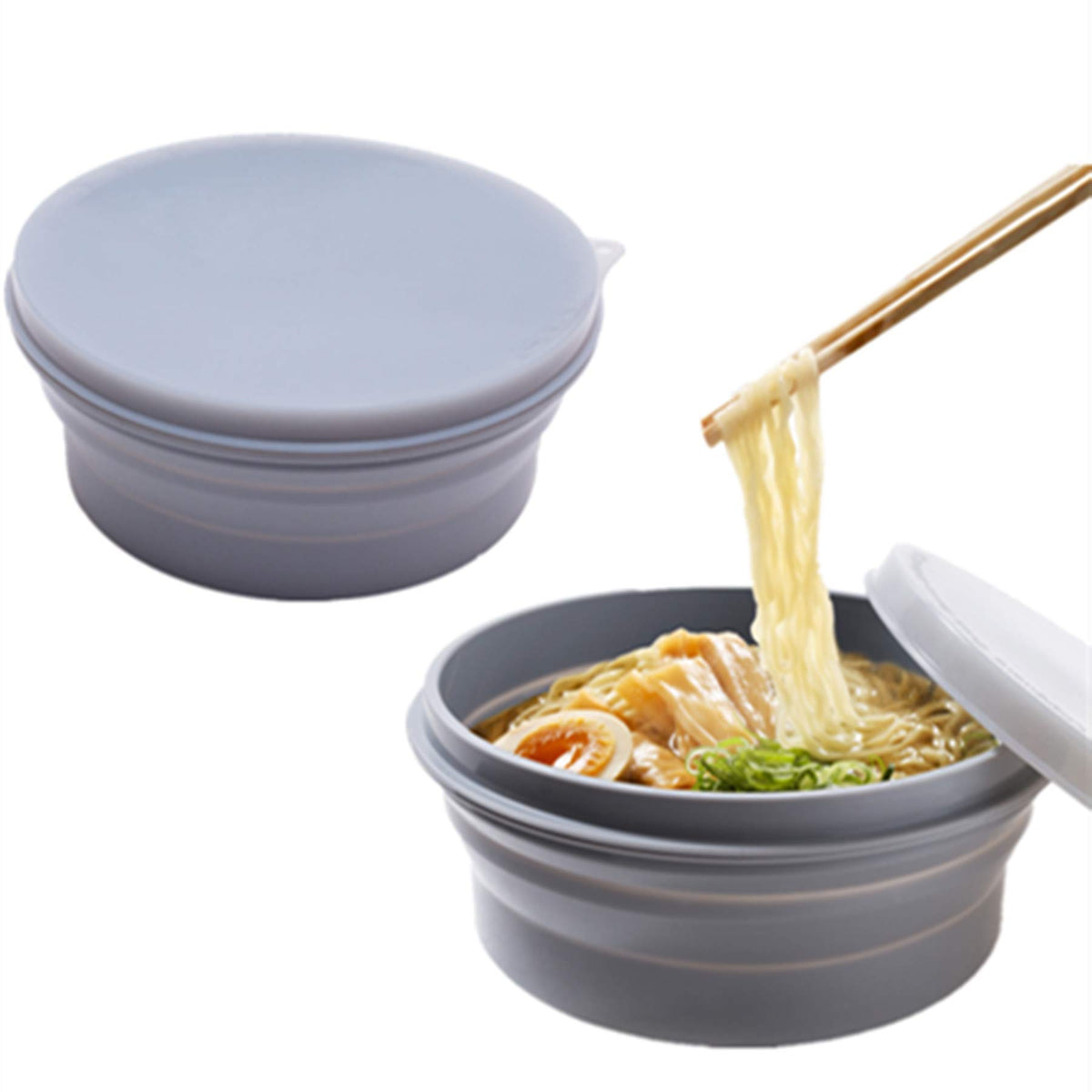 IYYI bowl front view showing full 27oz capacity and durable rim
