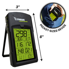 Izzo Launch Master display close-up with clear digits for easy reading