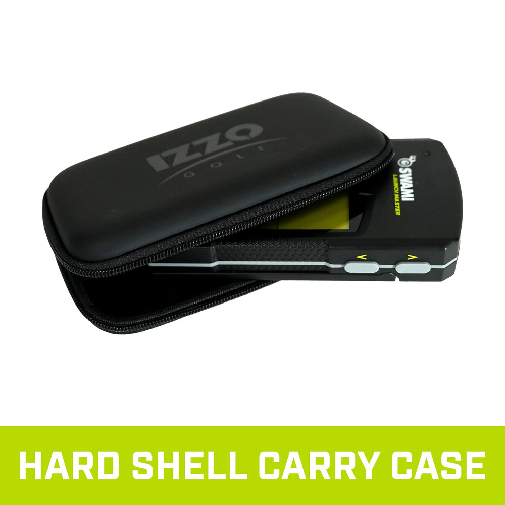 Izzo Launch Master protected in hard carry case for safe transport