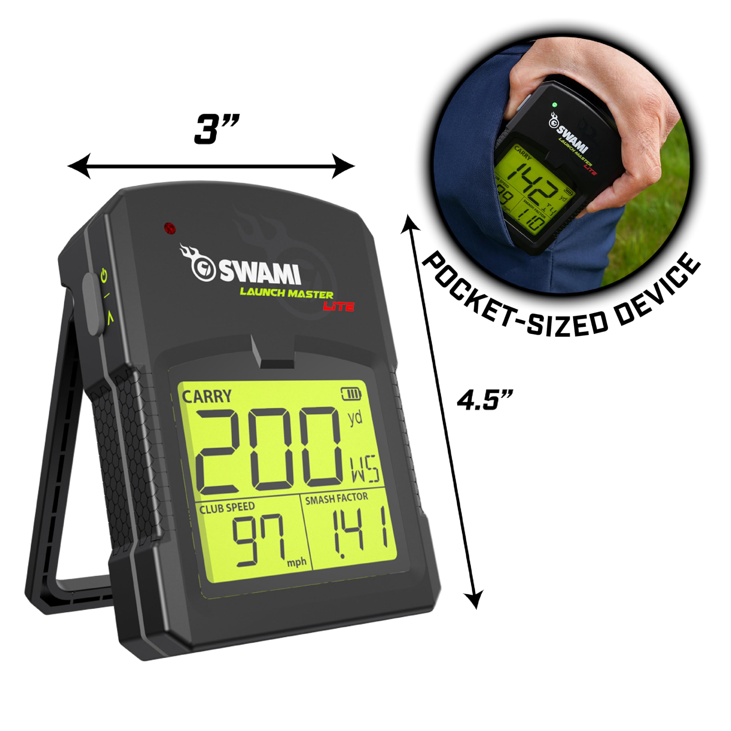 Izzo Swami Launch Master Lite in included carry case for protected transport and quick access