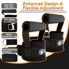 J Bryant close-up of textured TPE handle for secure non-slip grip