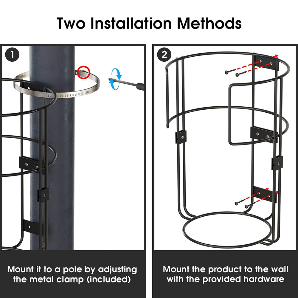 J JACKCUBE DESIGN rack holding two balls for quick access benefit