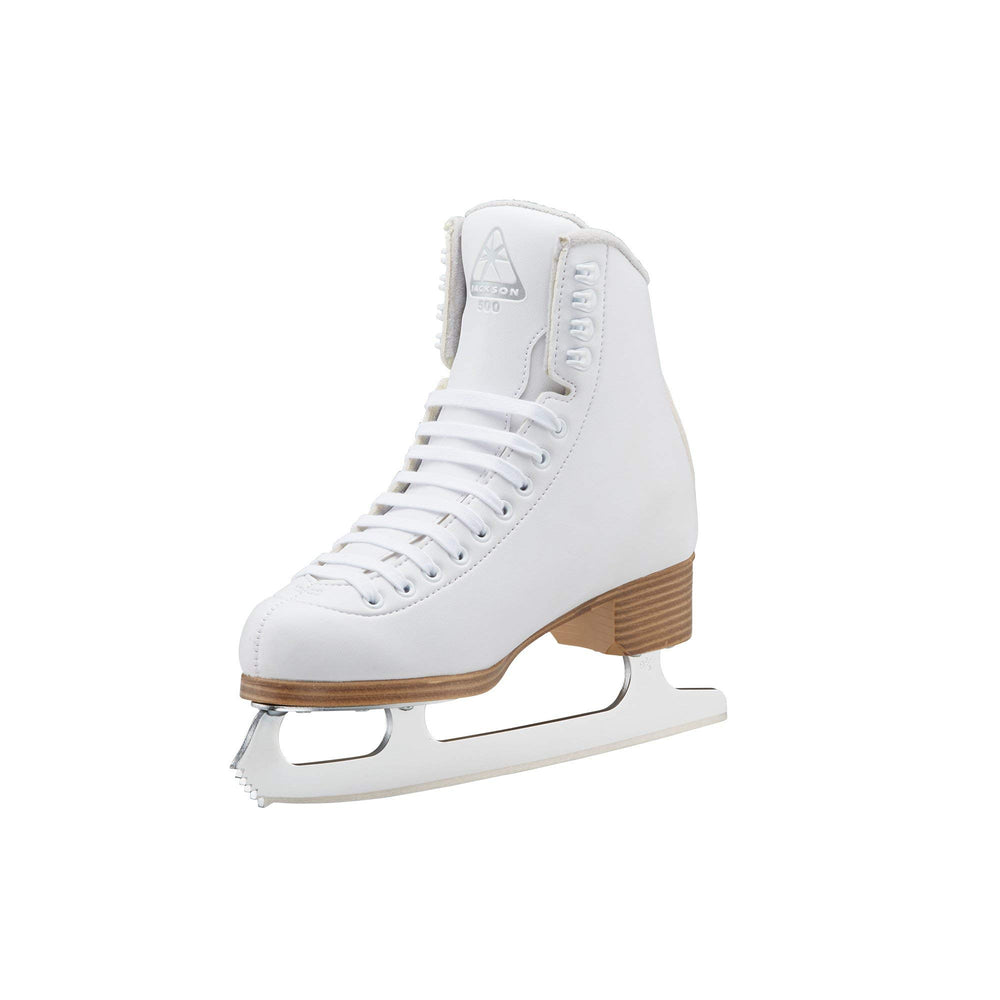 Jackson Ultima skates in use on ice demonstrating stability and control