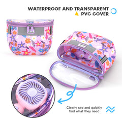 Jaffzora interior zipper pocket keeps small items organized and safe