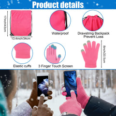 Jamntower drawstring bag filled with kit items for easy distribution