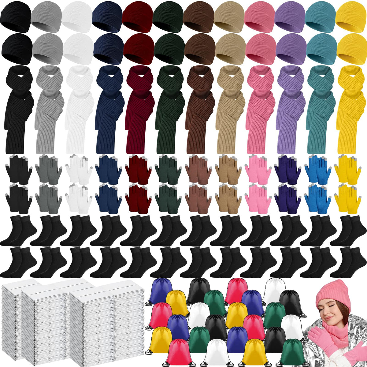 Jamntower front packaging showing full 144-piece bulk kit for outreach